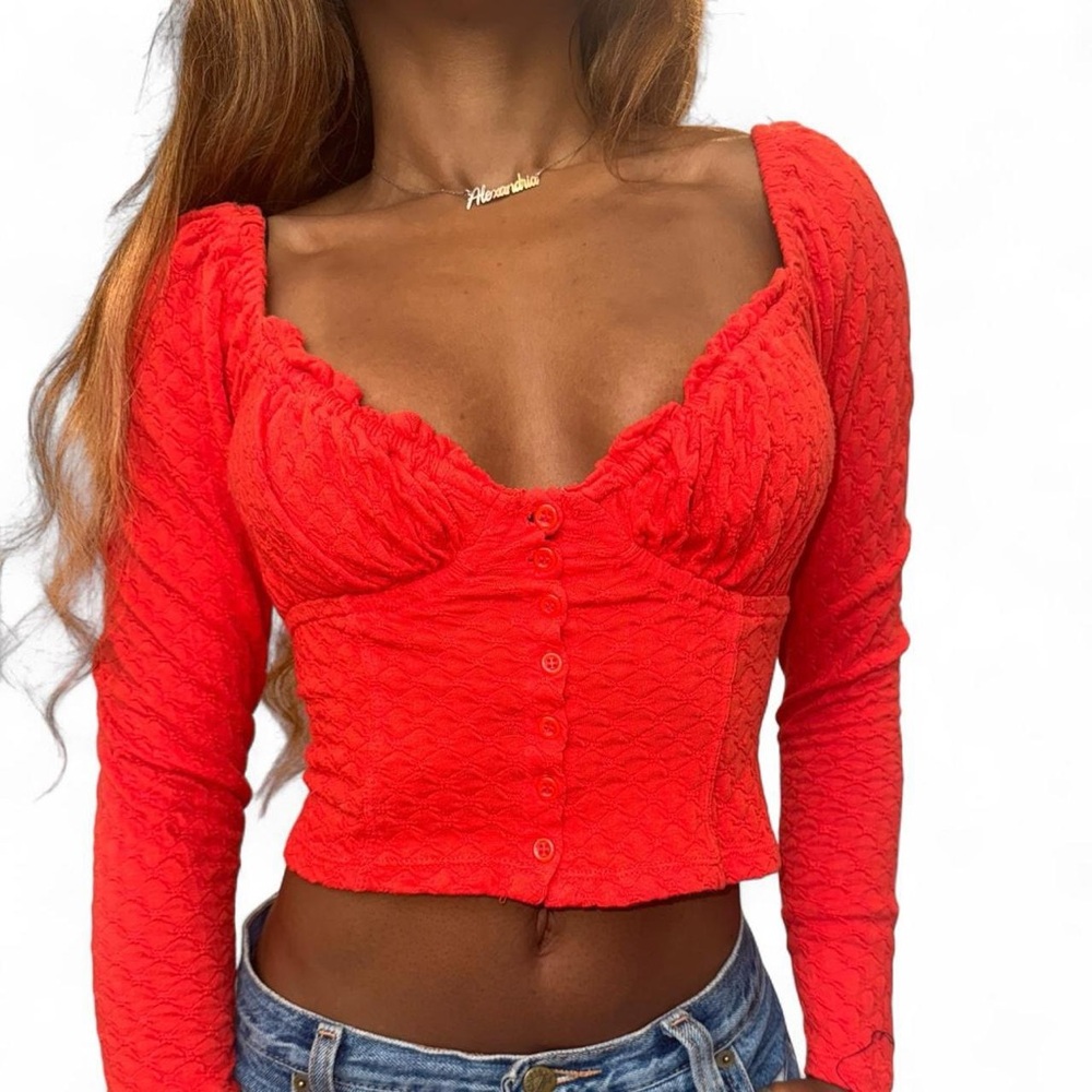 Free People Ladybug Longsleeve top